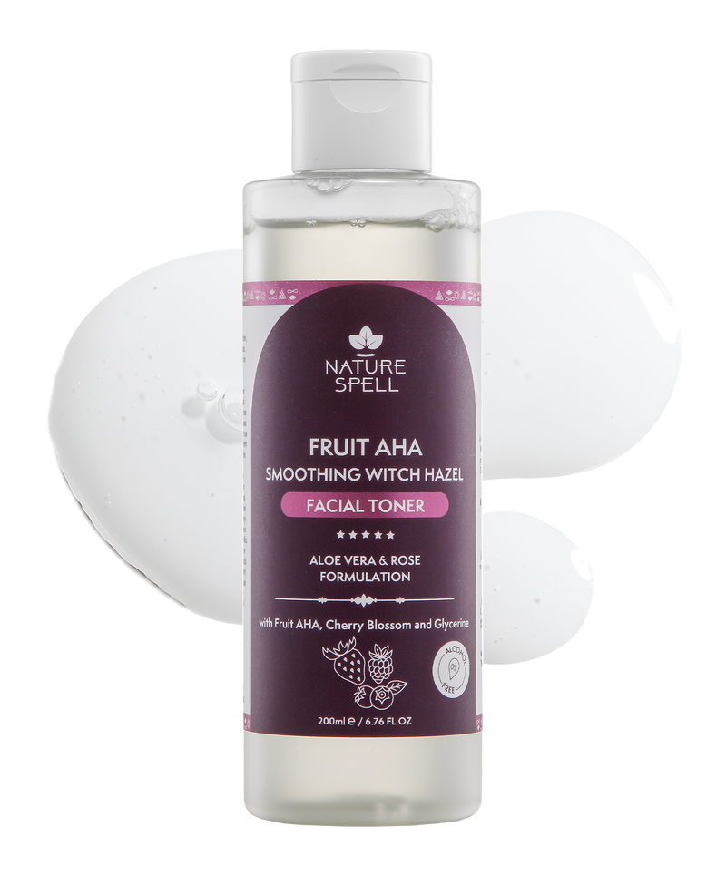 Smoothing Witch Hazel Face Toner with AHA's