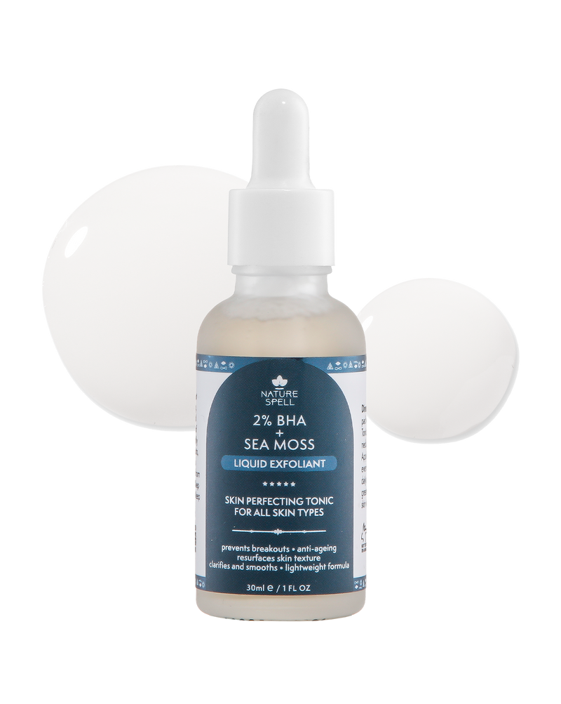 2% BHA + Sea moss Liquid Exfoliant (Salicylic Acid) – Skin Perfecting Tonic
