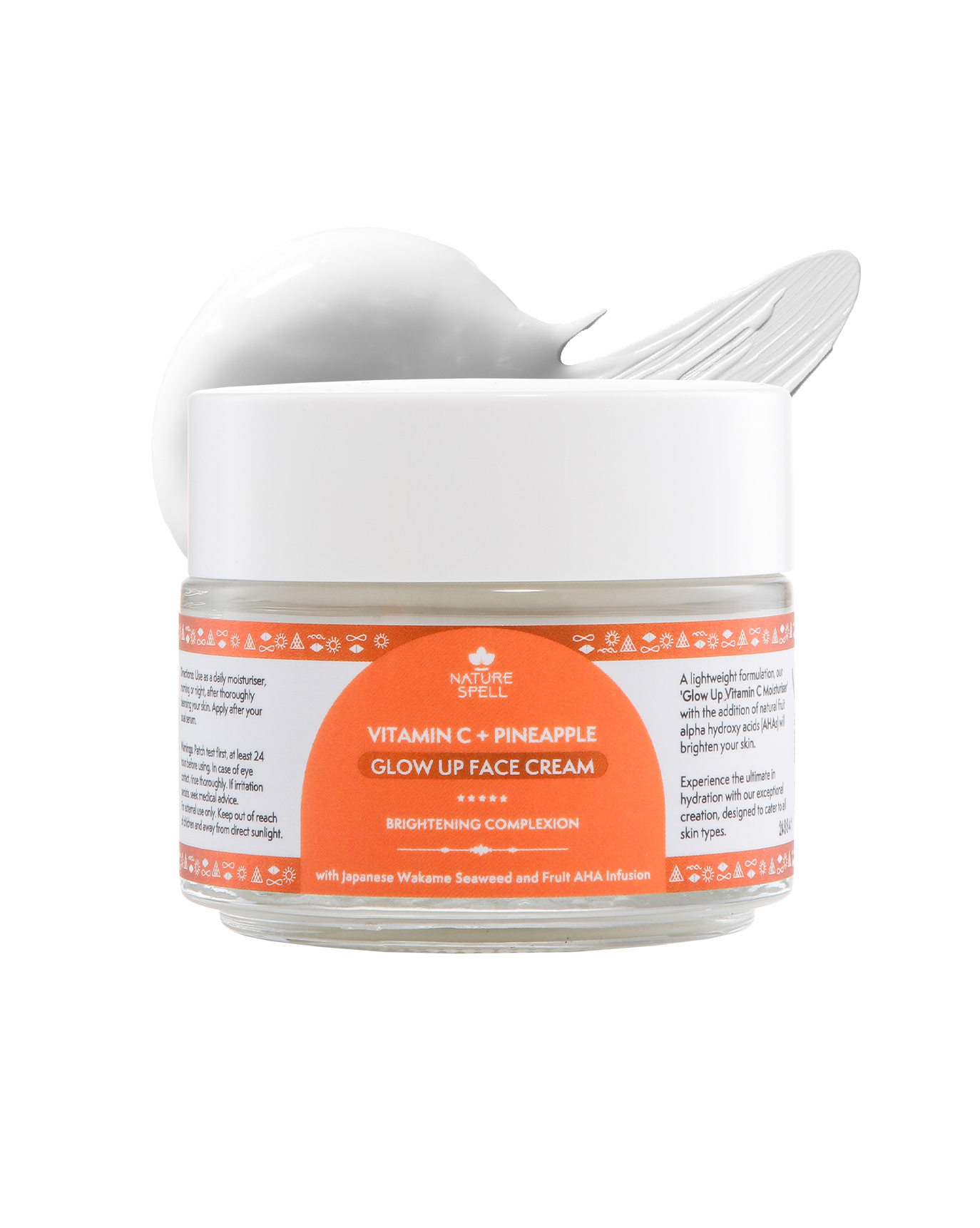 Vitamin C & Pineapple Glow Up Face Cream – Nature Spell USA