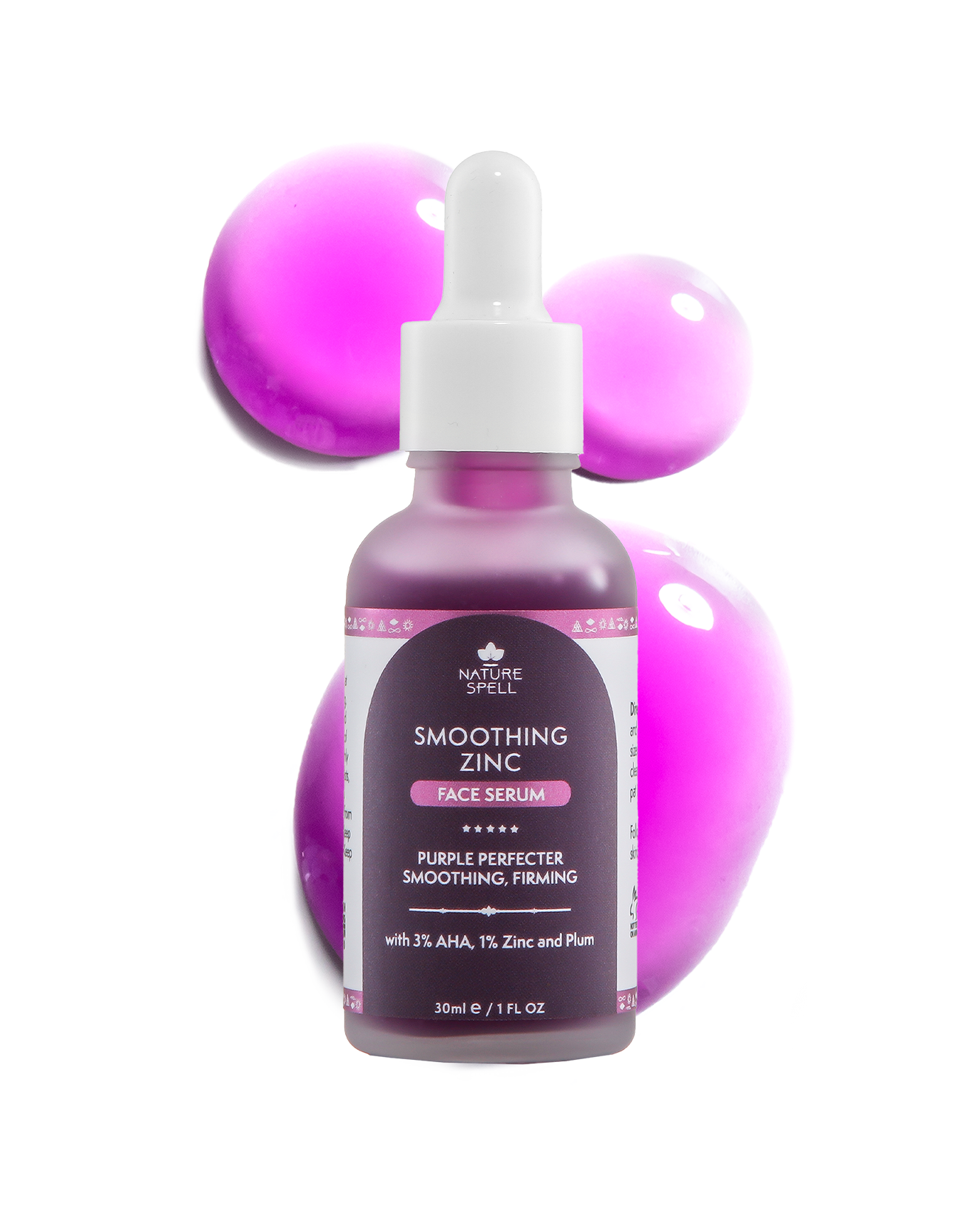 3% AHA + 1% Zinc Firming Face Serum – Nature Spell USA
