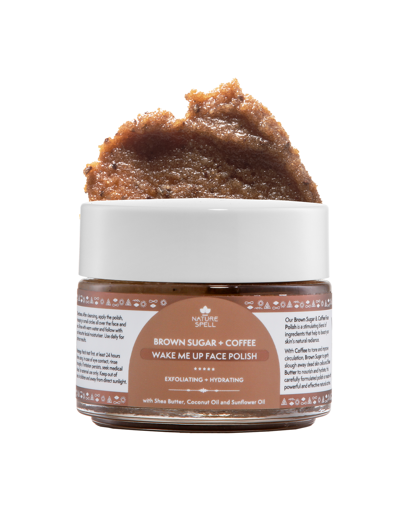 Brown Sugar & Coffee Face Scrub – Nature Spell USA