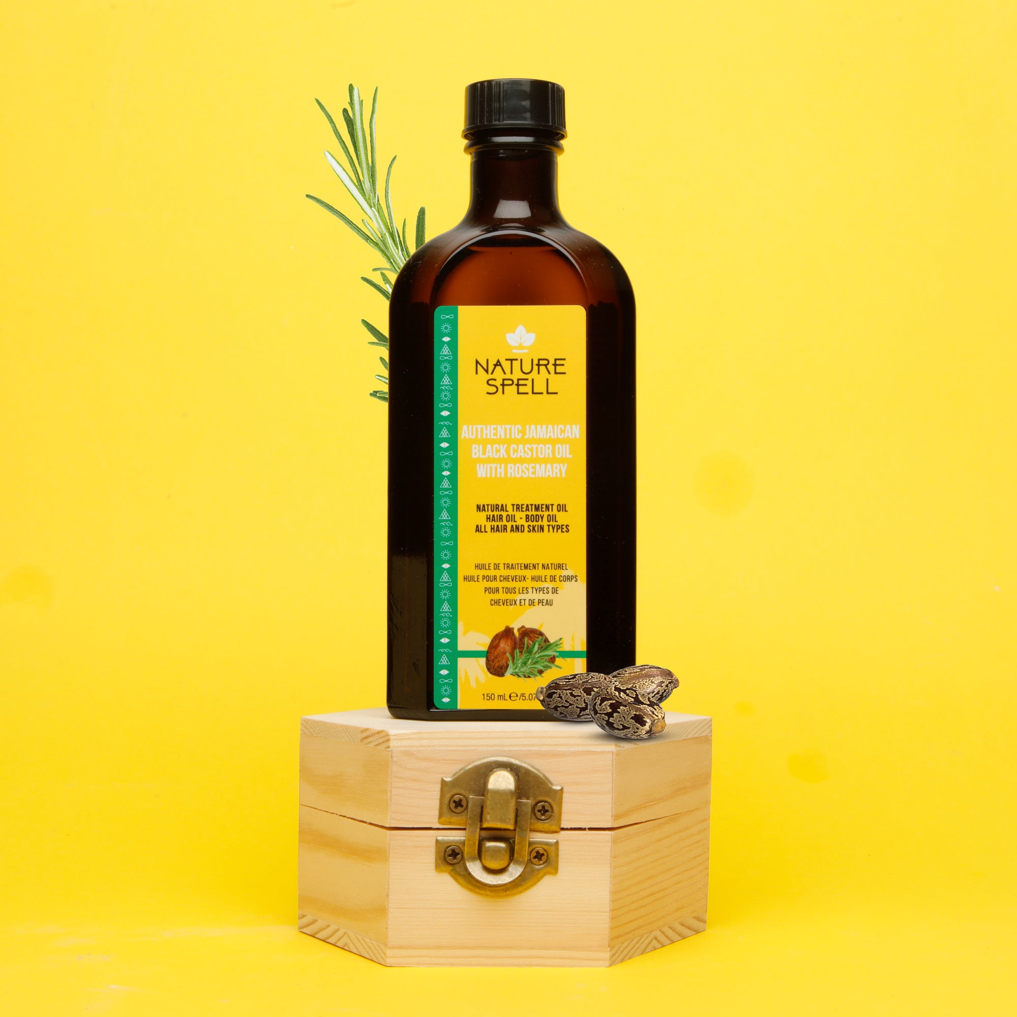 Rosemary with Jamaican Black Castor Oil For Hair & Skin
