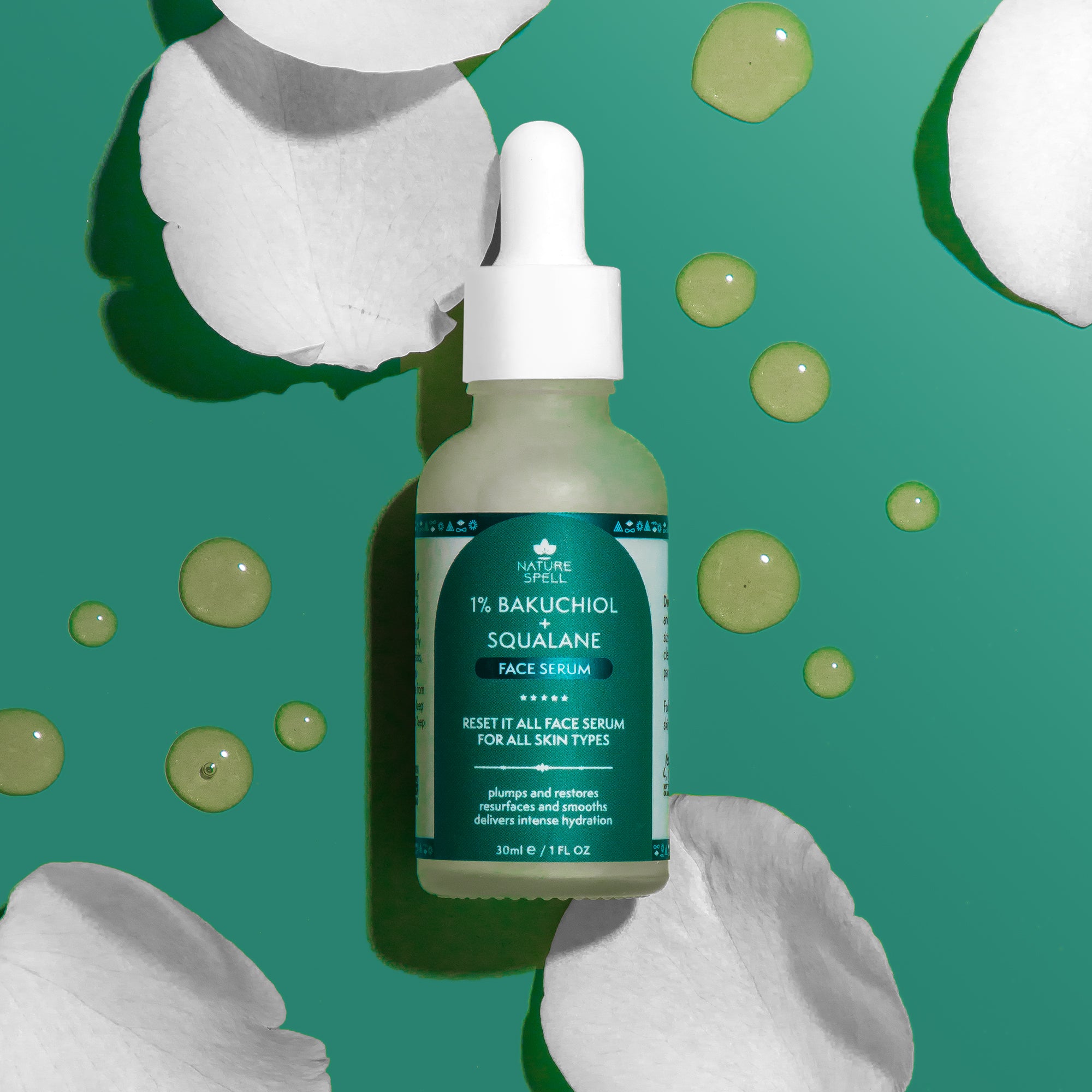 1% Bakuchiol Vegan Retinol & Squalane Face Serum