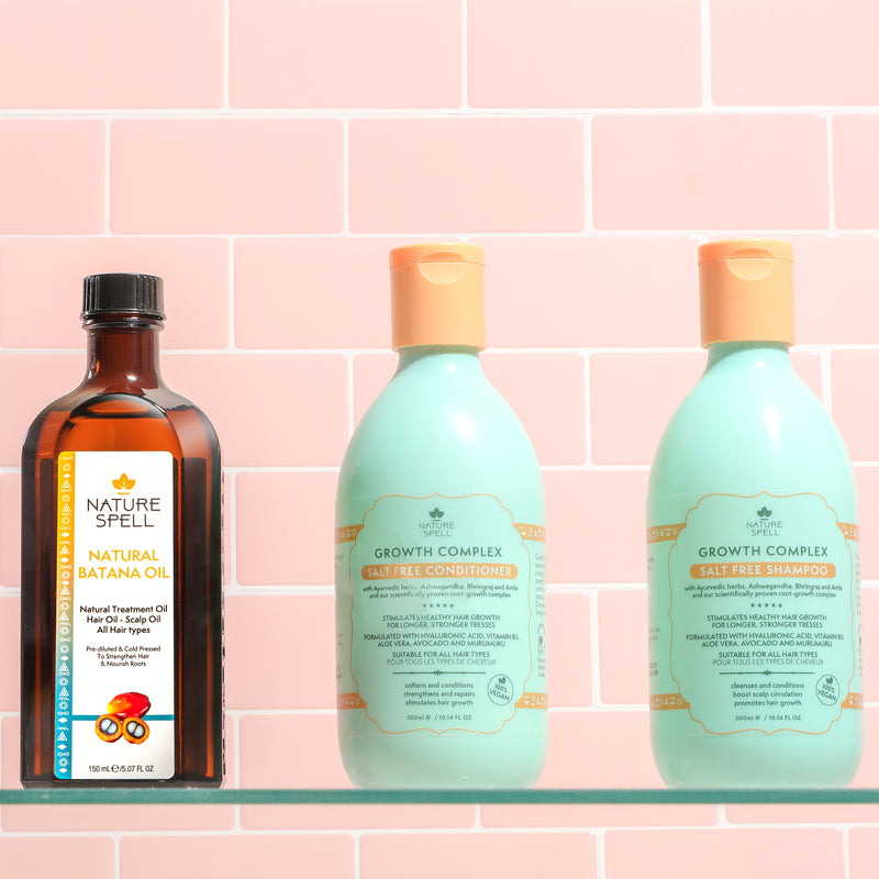 Batana Oil with Growth Complex Shampoo & Conditioner