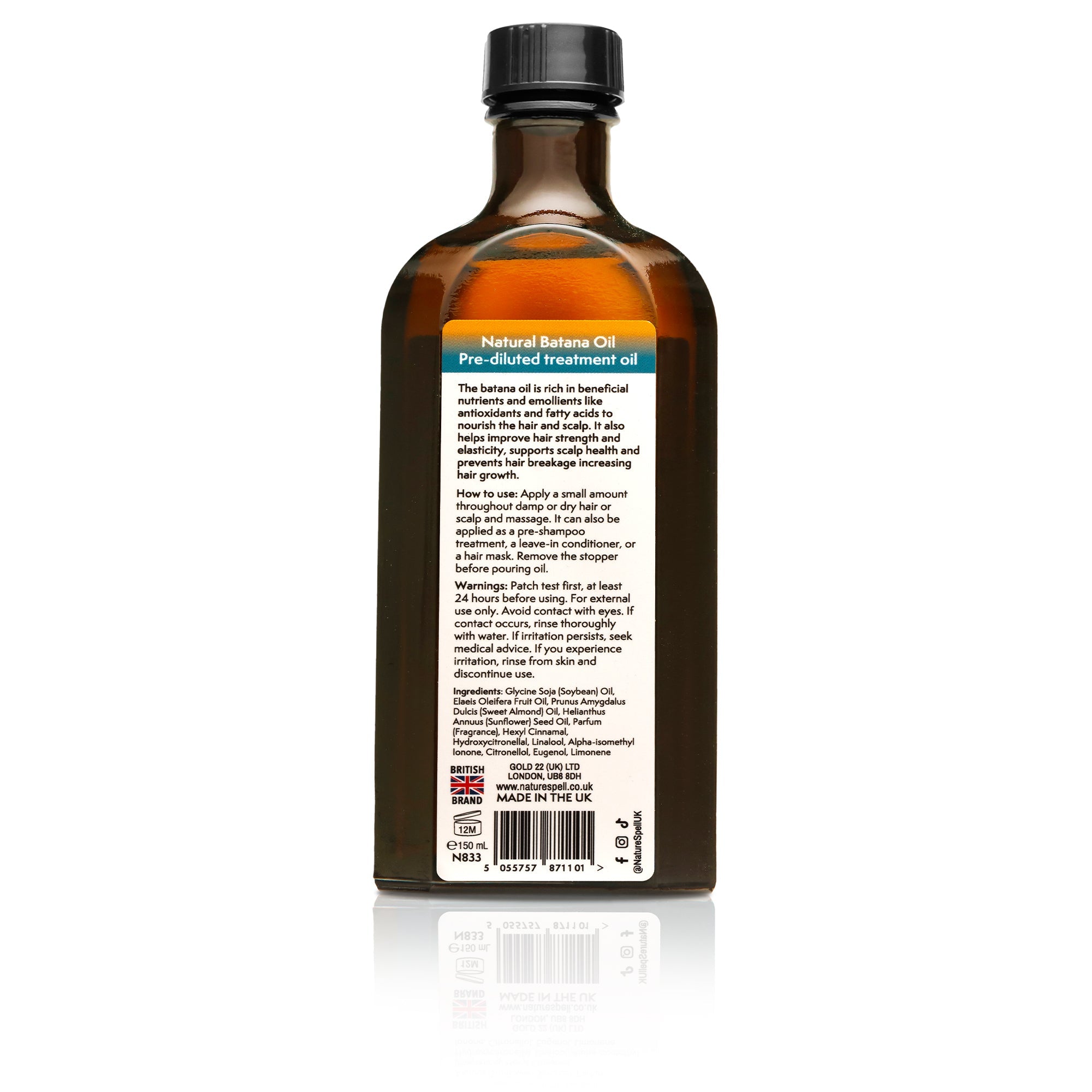 Natural Batana Hair Oil