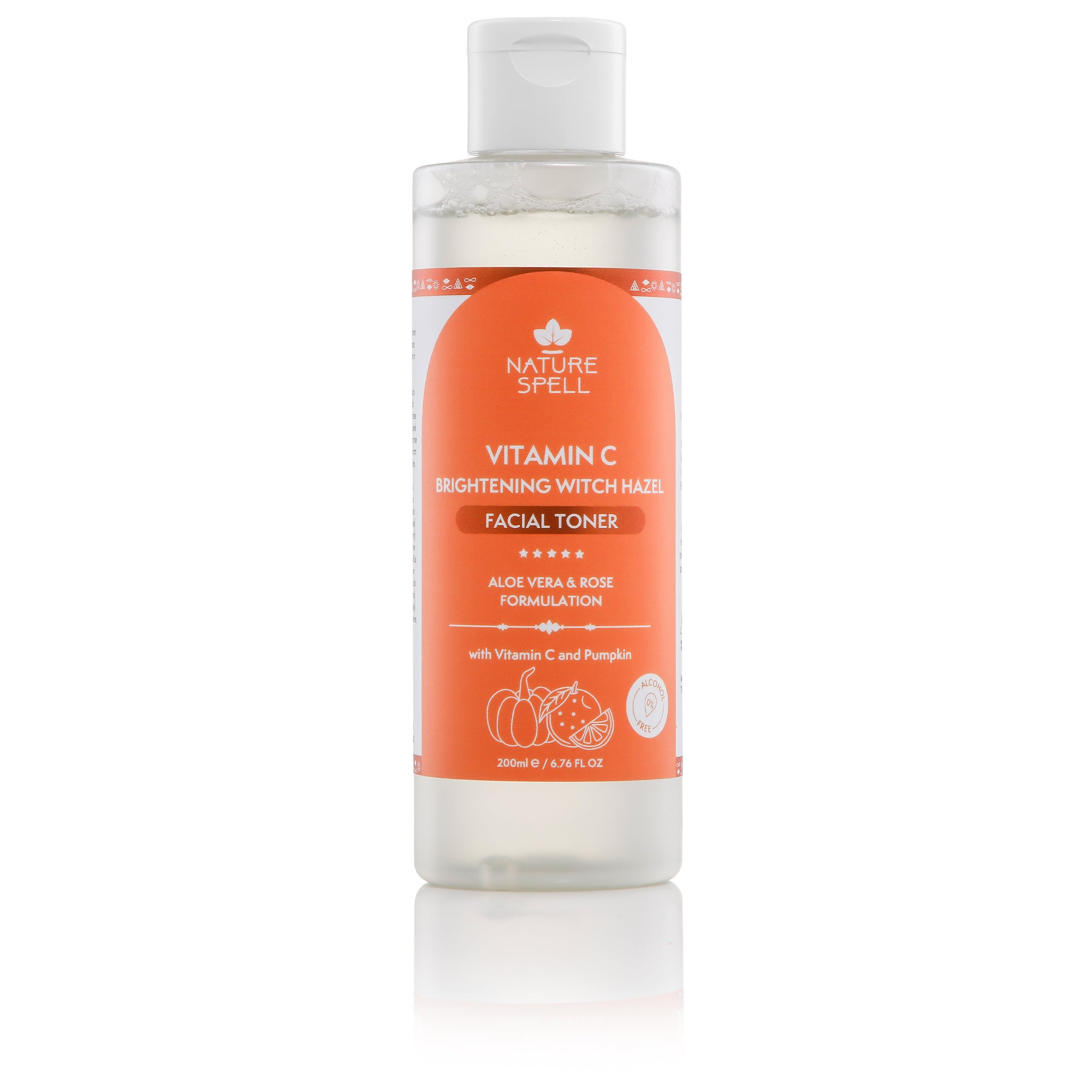Brightening Witch Hazel Face Toner with Vitamin C – Nature Spell USA