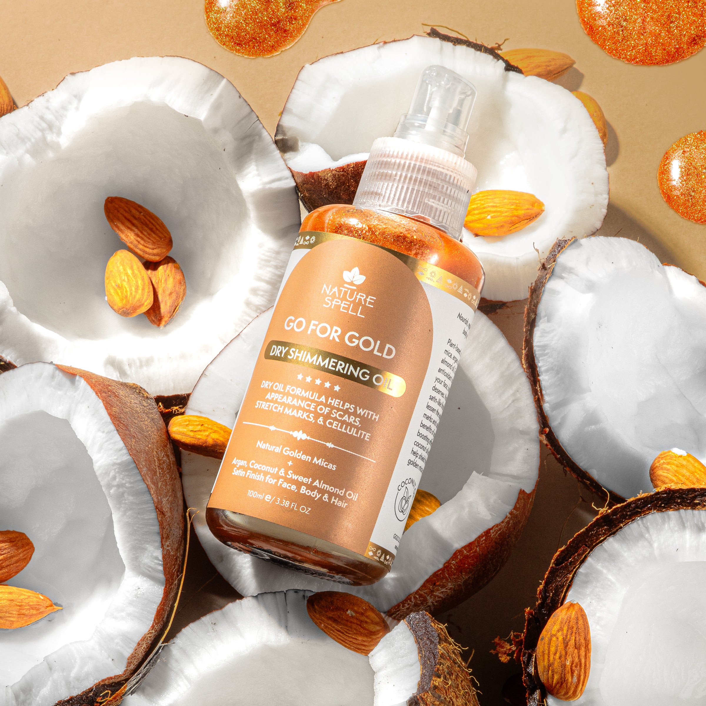 Go for Gold Dry Shimmer Oil