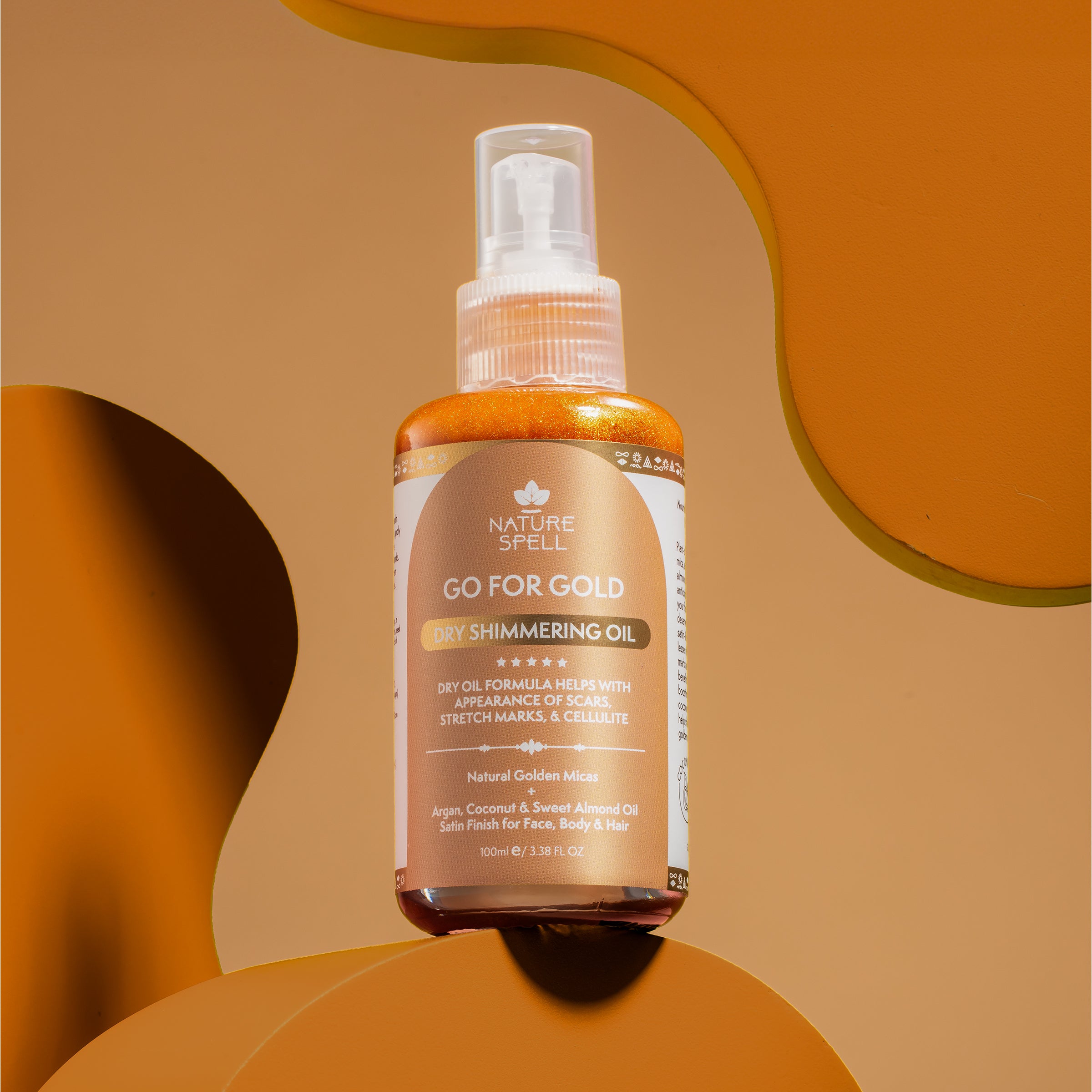 Go for Gold Dry Shimmer Oil