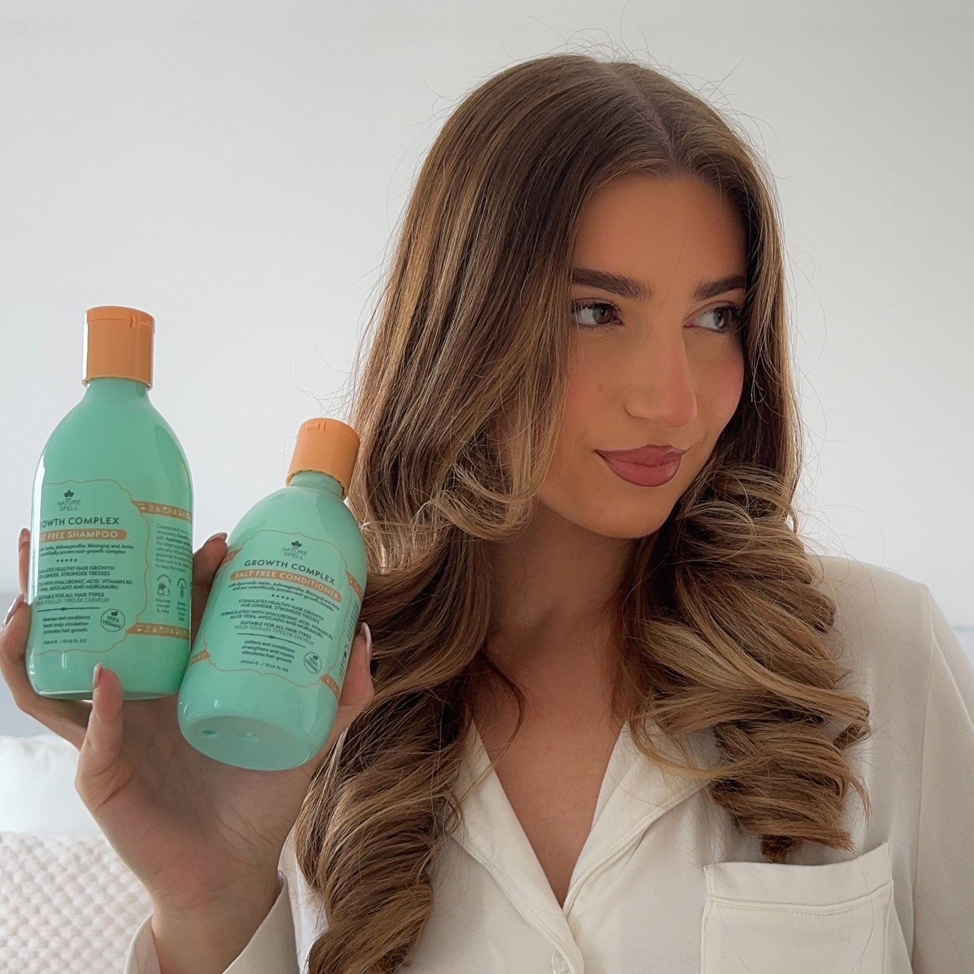 Growth Complex Salt Free Shampoo and Conditioner 300ml Duo