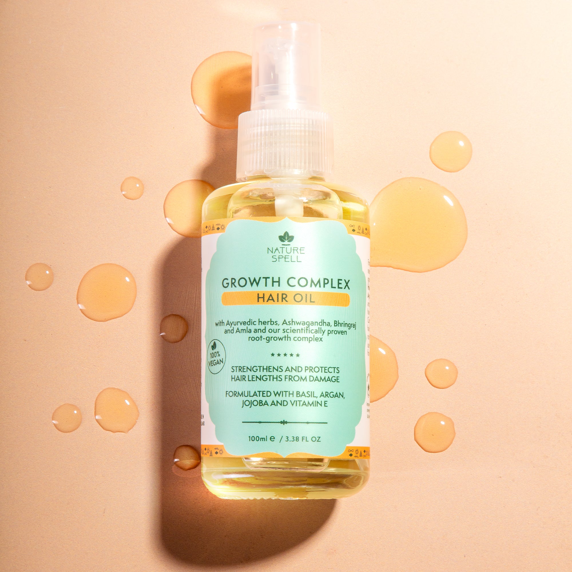 Growth Complex Hair Growth Set - Shampoo, Conditioner, Hair Mask, Hair Oil