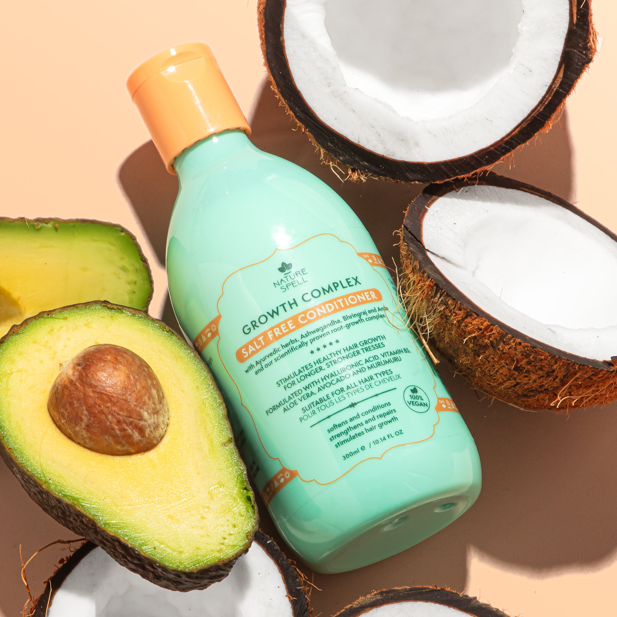Growth Complex Salt Free Shampoo and Conditioner 300ml Duo