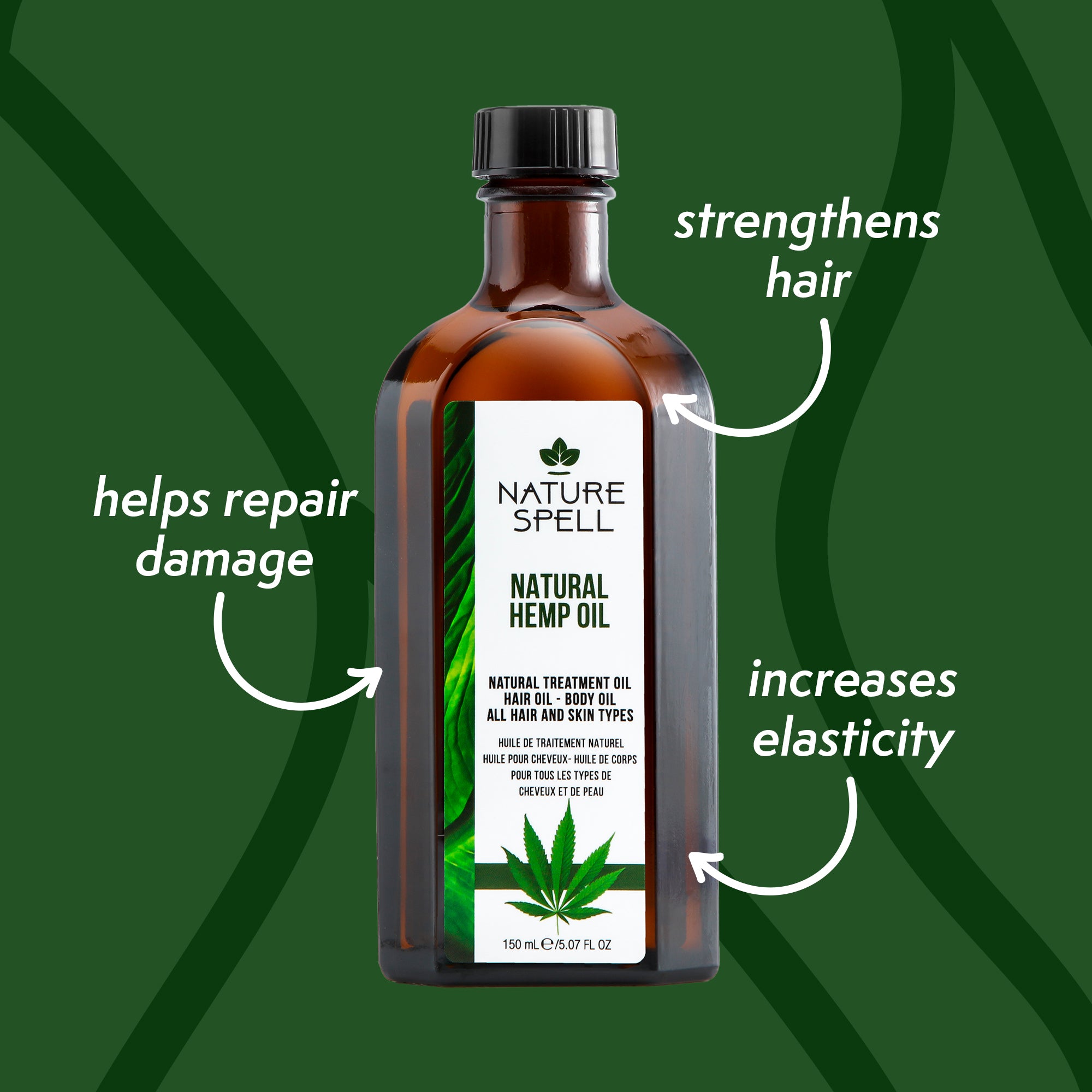 Hemp Oil for Hair & Skin