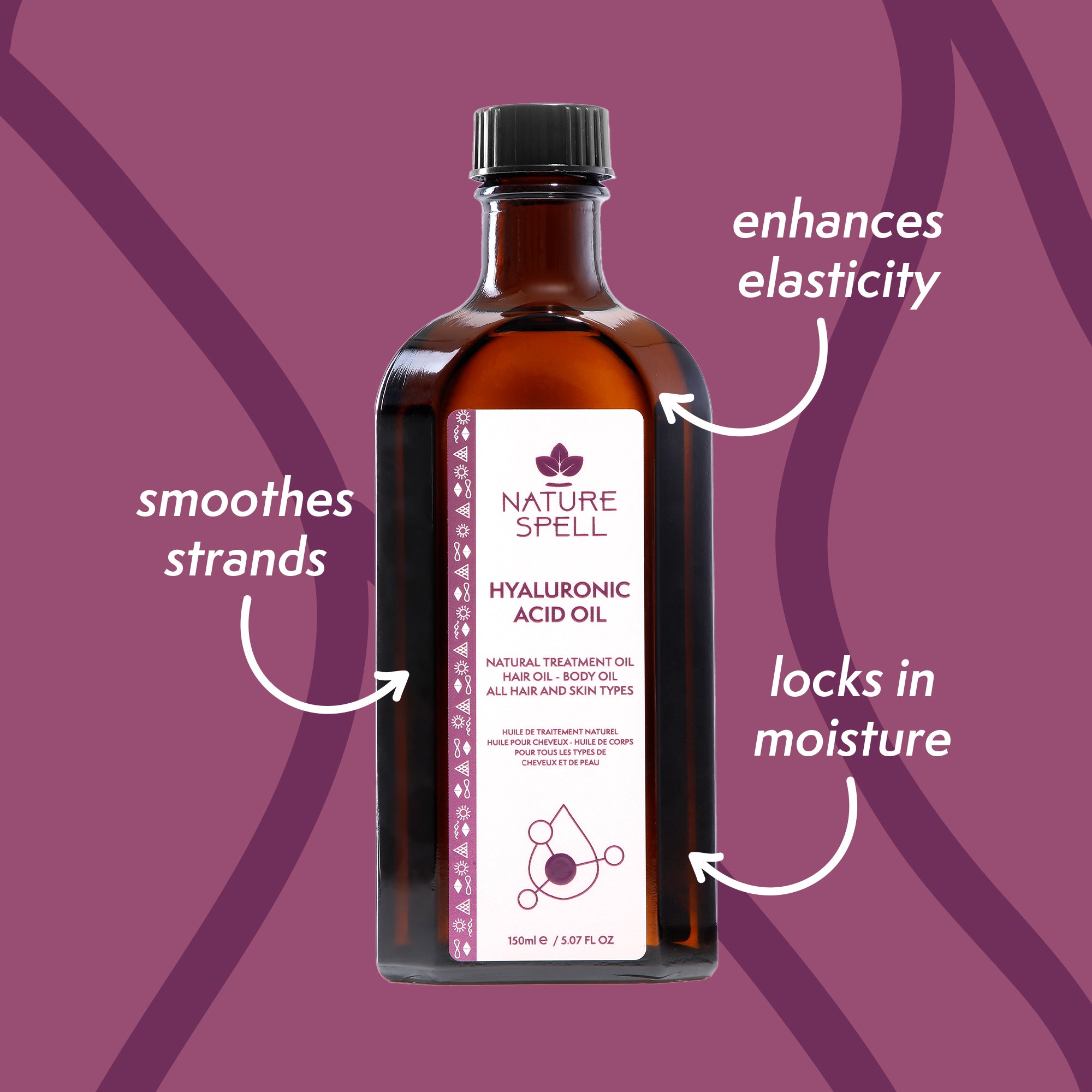 Hyaluronic Acid Hair Oil & Body Oil