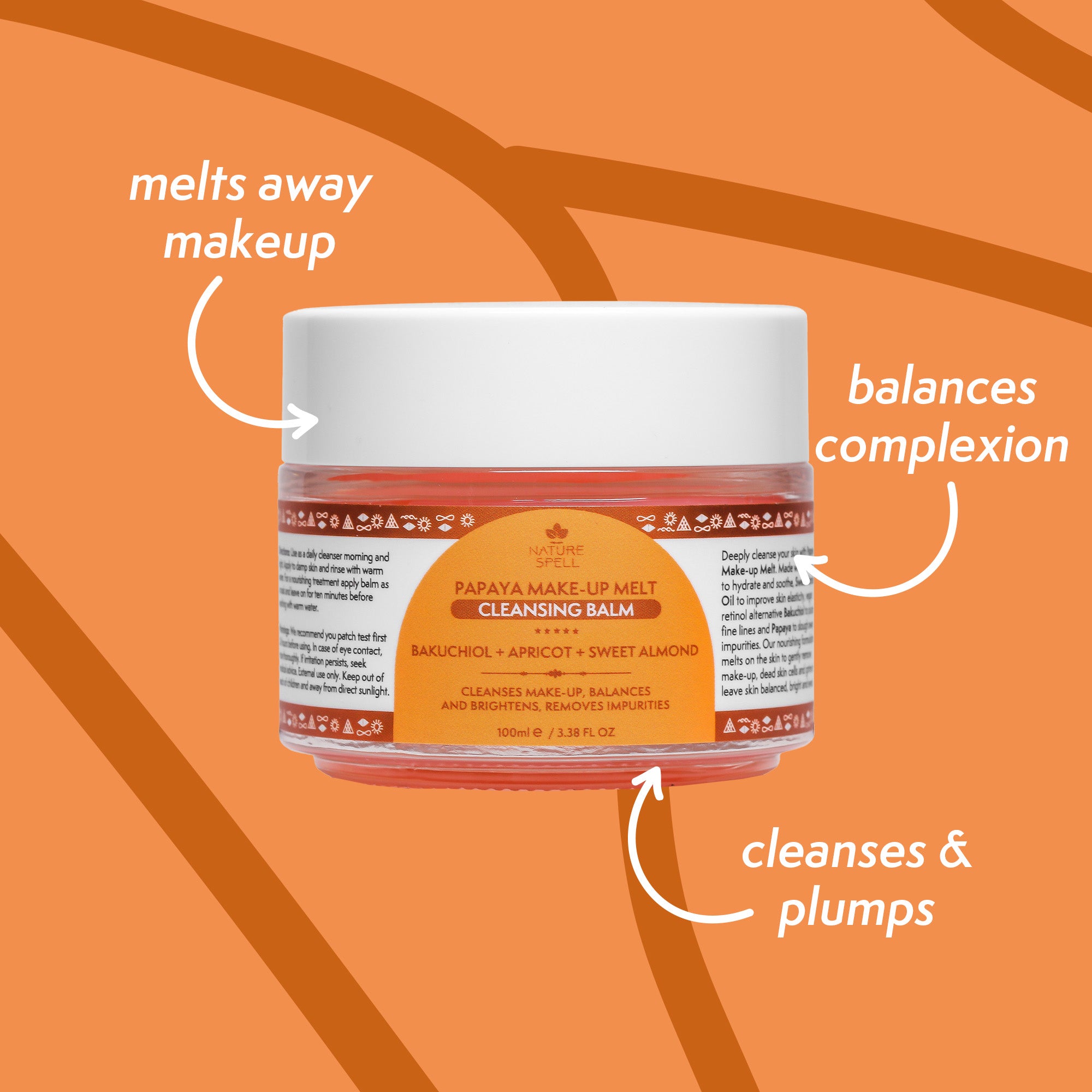 Papaya Make-up Melt Cleansing Balm