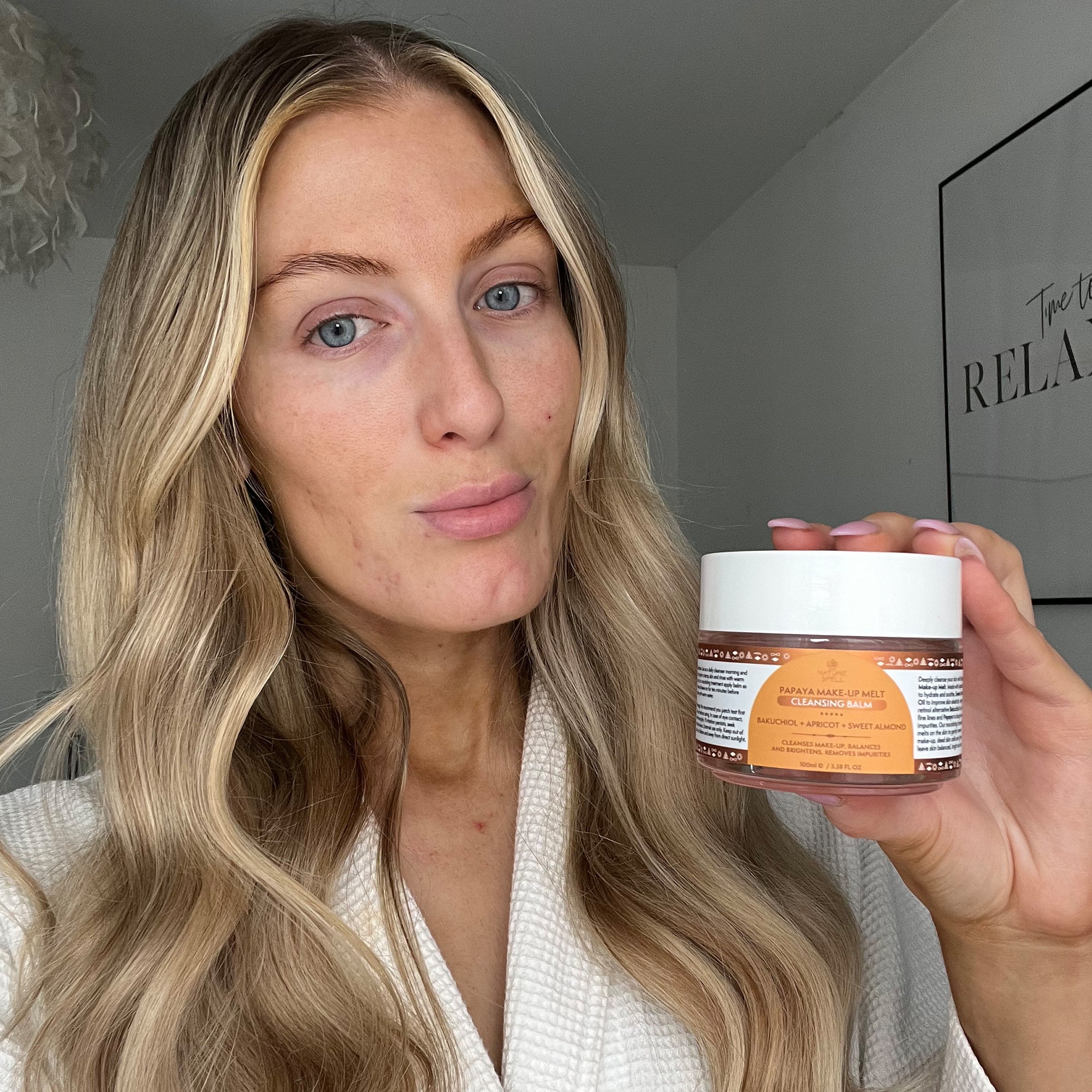 Papaya Make-up Melt Cleansing Balm