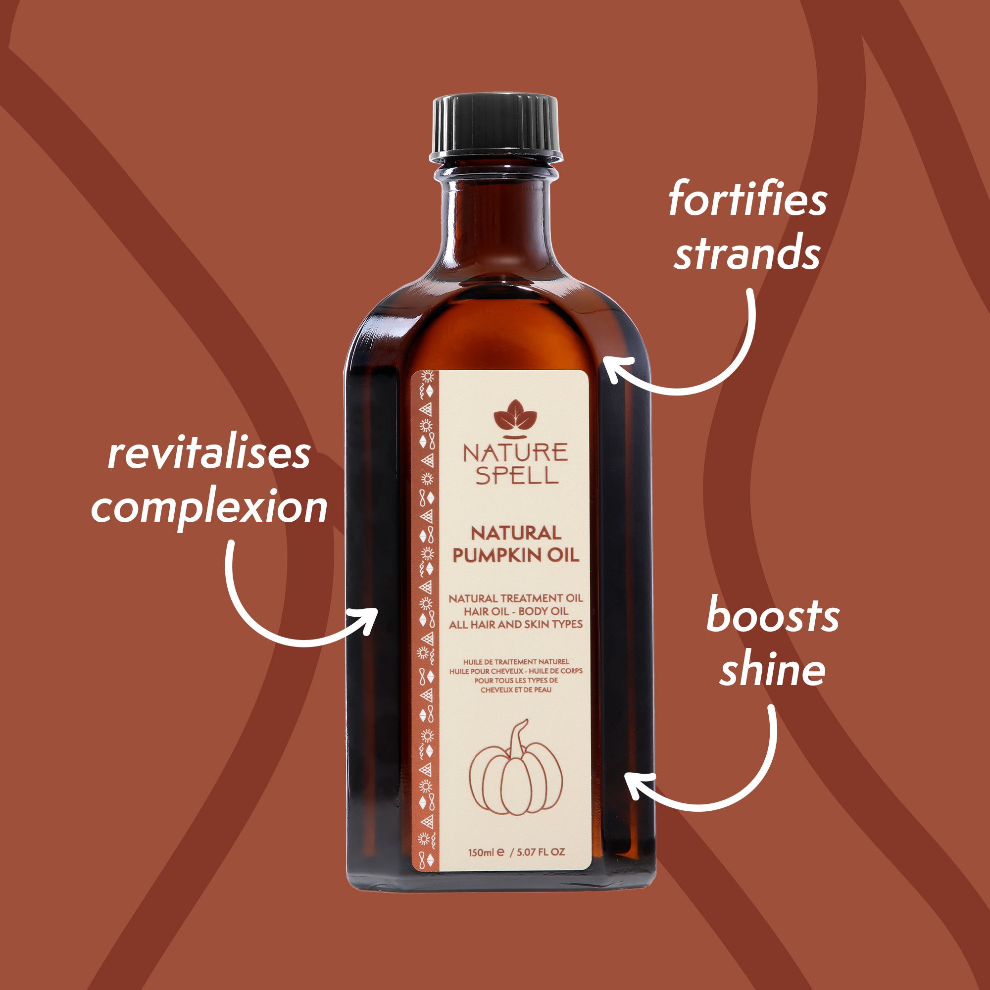 Pumpkin Oil for Hair & Body