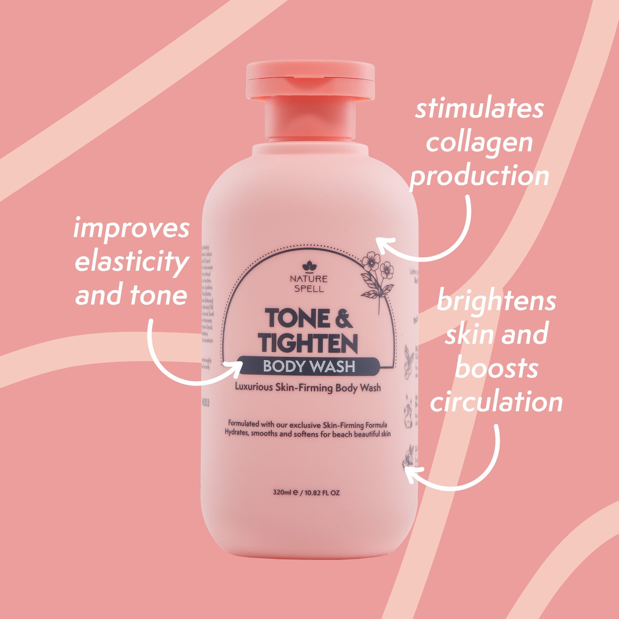 Tone & Tighten Skin-Firming Body Wash for Body and Bum