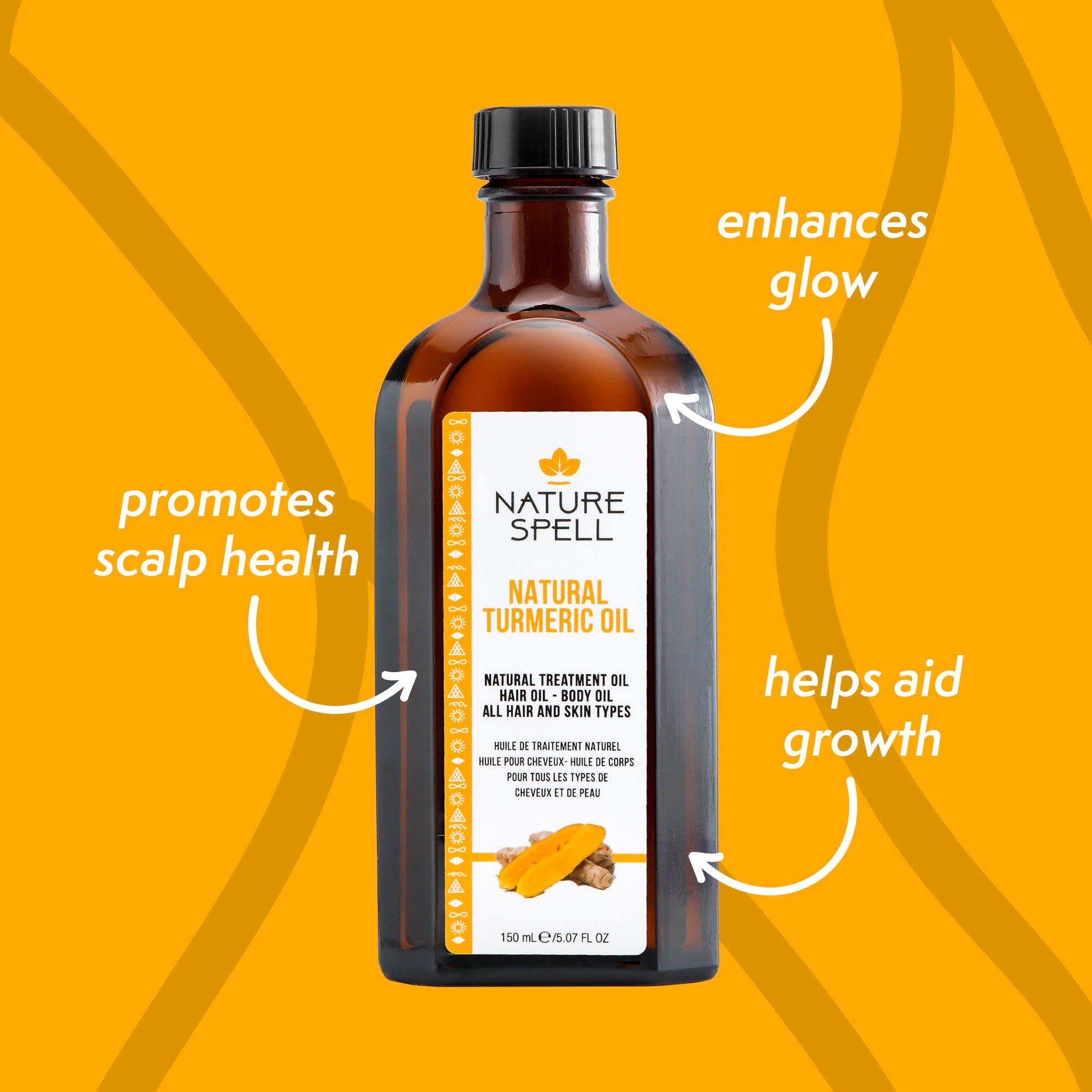 Turmeric Oil for Skin & Hair