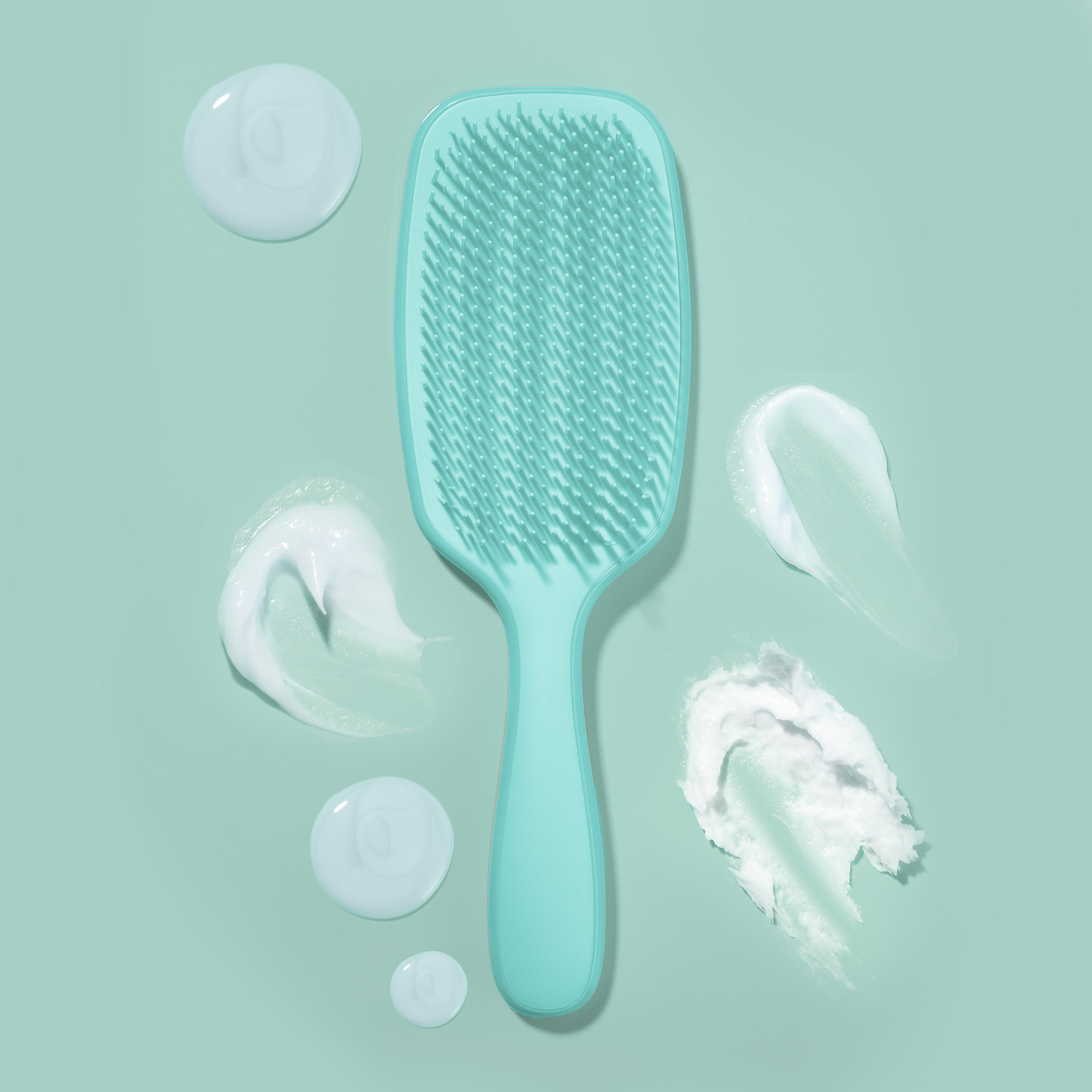 No Fuss Detangler Brush - Glossy Turquoise