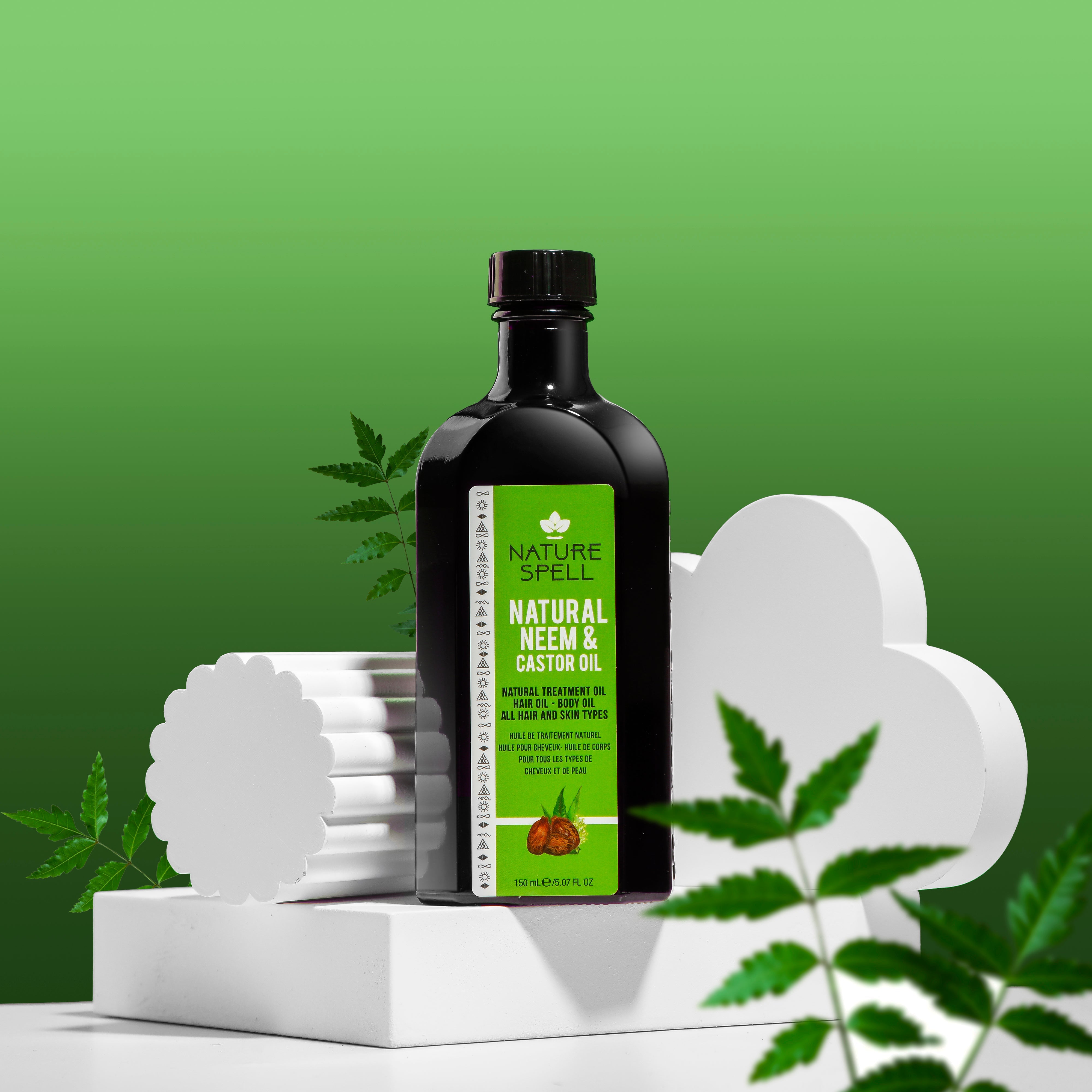 Neem & Castor Oil For Hair & Body