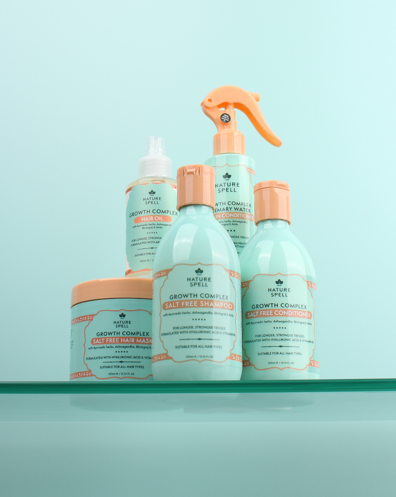 Growth Complex Hair Growth Set - Shampoo, Conditioner, Hair Mask, Hair Oil, Leave in Conditioner