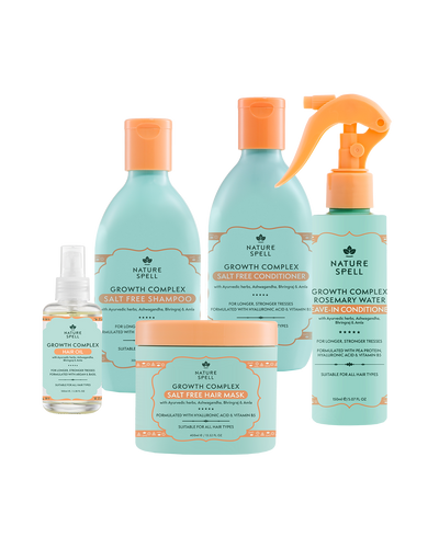 Growth Complex Hair Growth Set - Shampoo, Conditioner, Hair Mask, Hair Oil, Leave in Conditioner