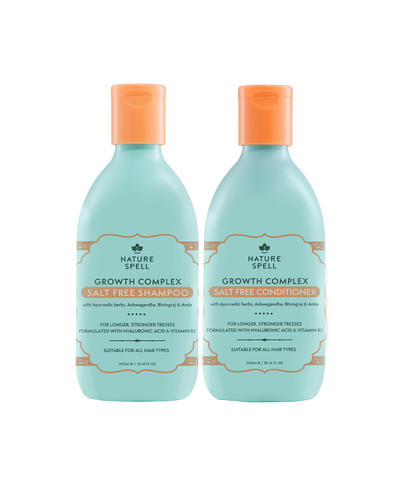 Growth Complex Salt Free Shampoo and Conditioner 300ml Duo