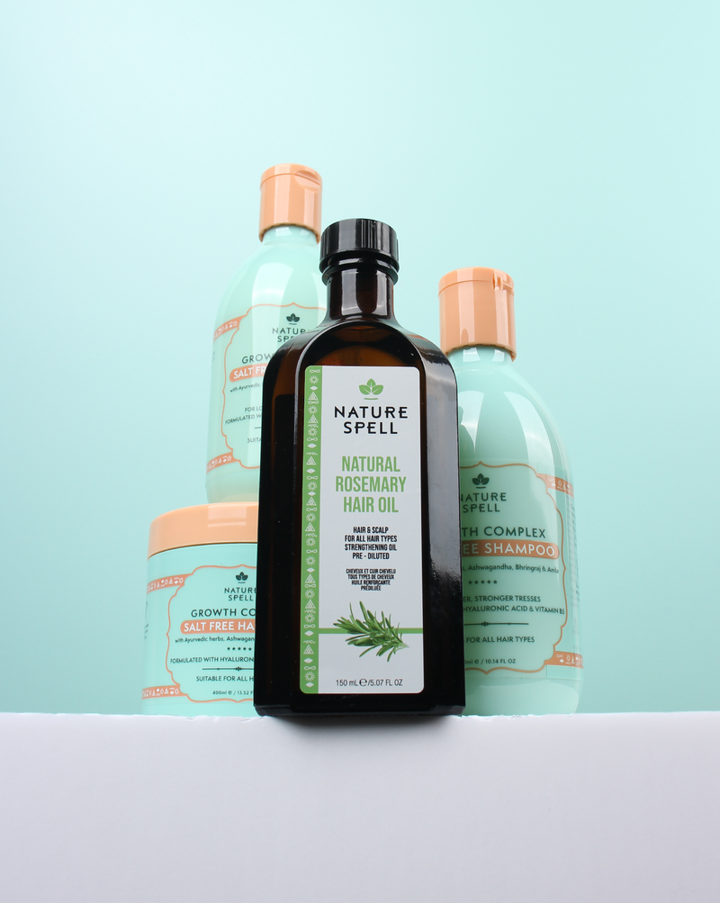 Rosemary Oil with Hair Growth Shampoo & Conditioner Set