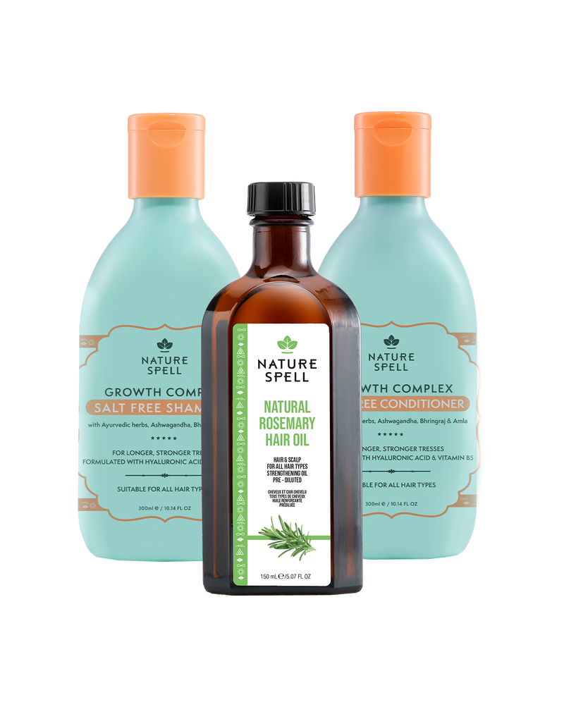 Rosemary Oil with Hair Growth Shampoo & Conditioner Set