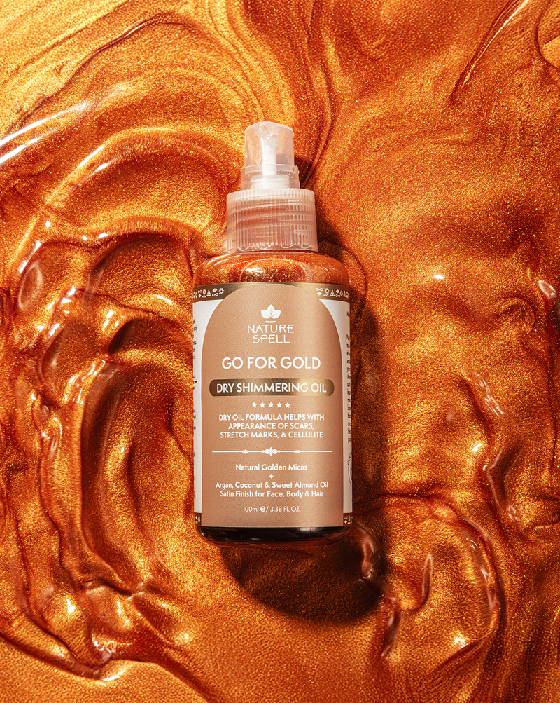 Go for Gold Dry Shimmer Oil