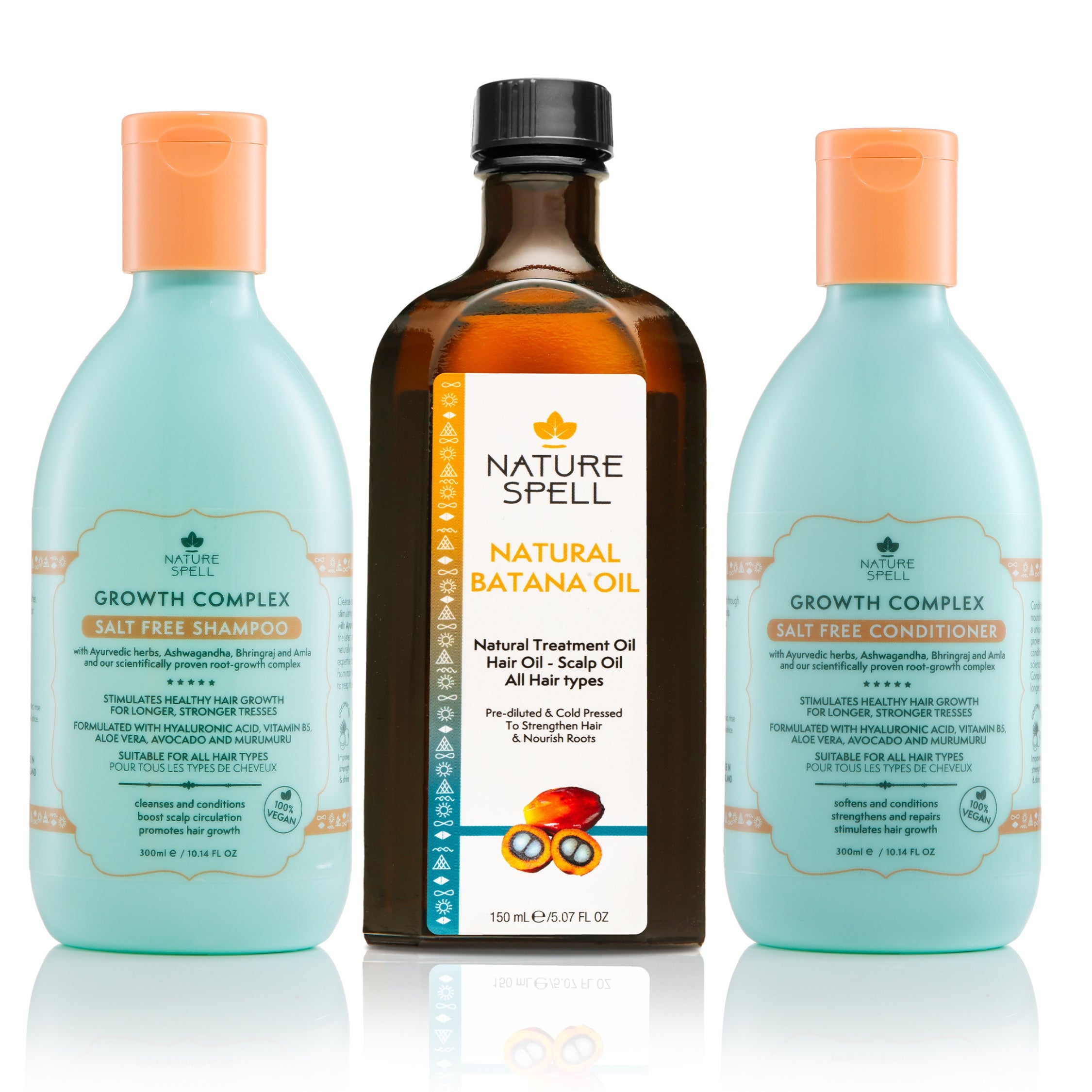 Batana Oil with Growth Complex Shampoo & Conditioner