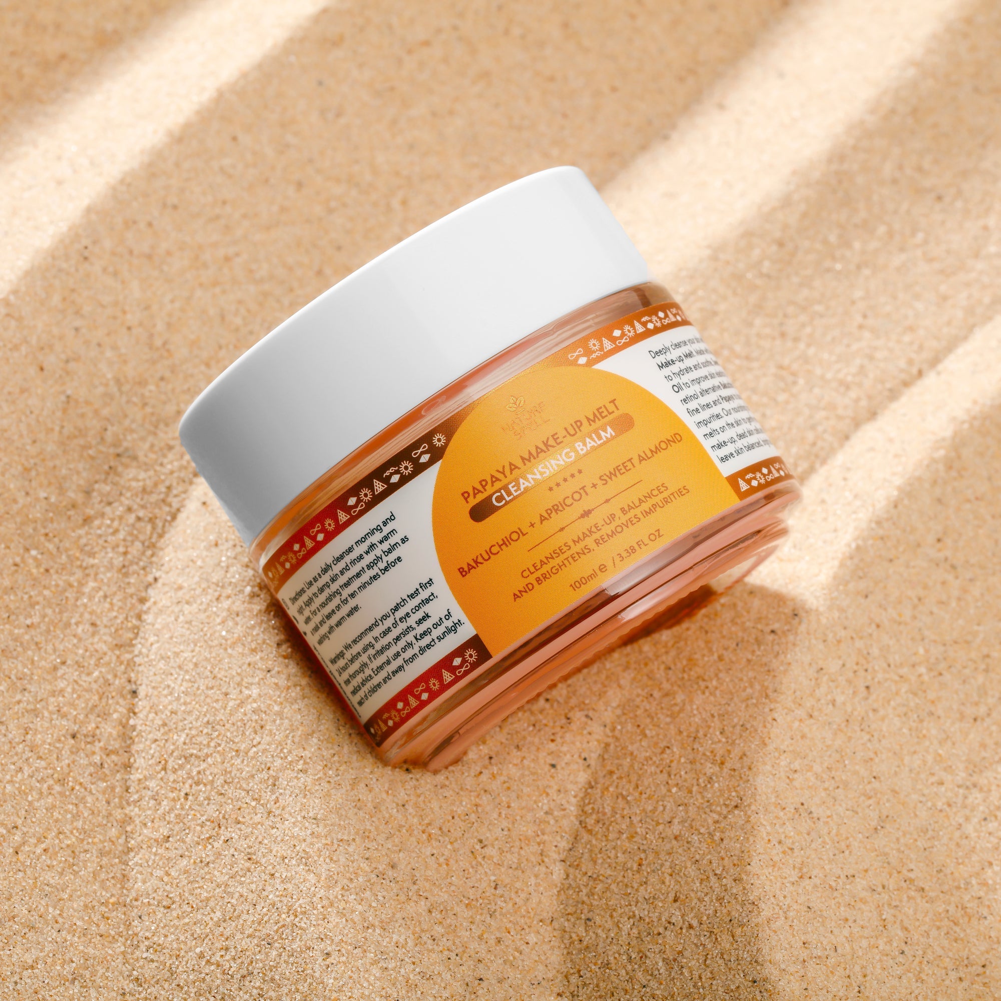 Papaya Make-up Melt Cleansing Balm