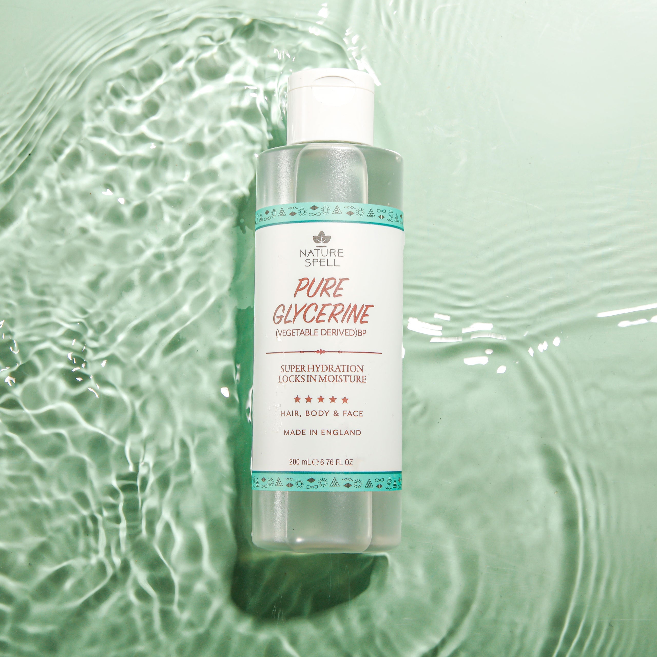 Glass Skin Duo: Rose Water Toner & 100% Pure Glycerine – Nature Spell USA